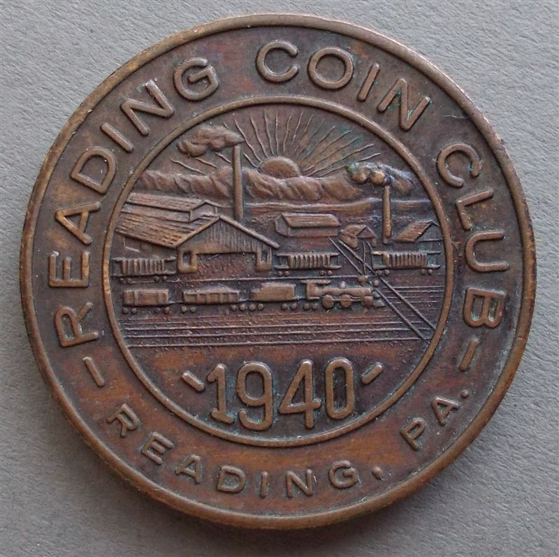 Reading,-PA-Coin-Club-Medal